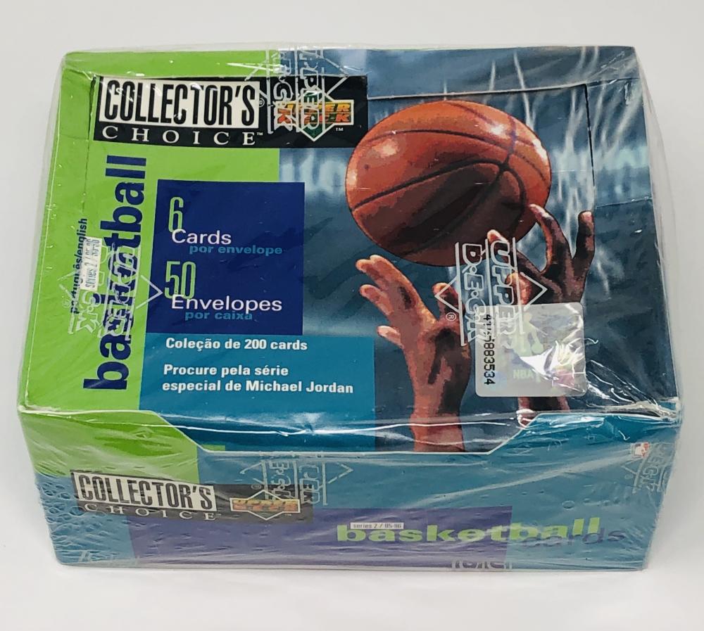 1995-96 UD Collector's Choice French/English Series 2 Basketball Box Image 1