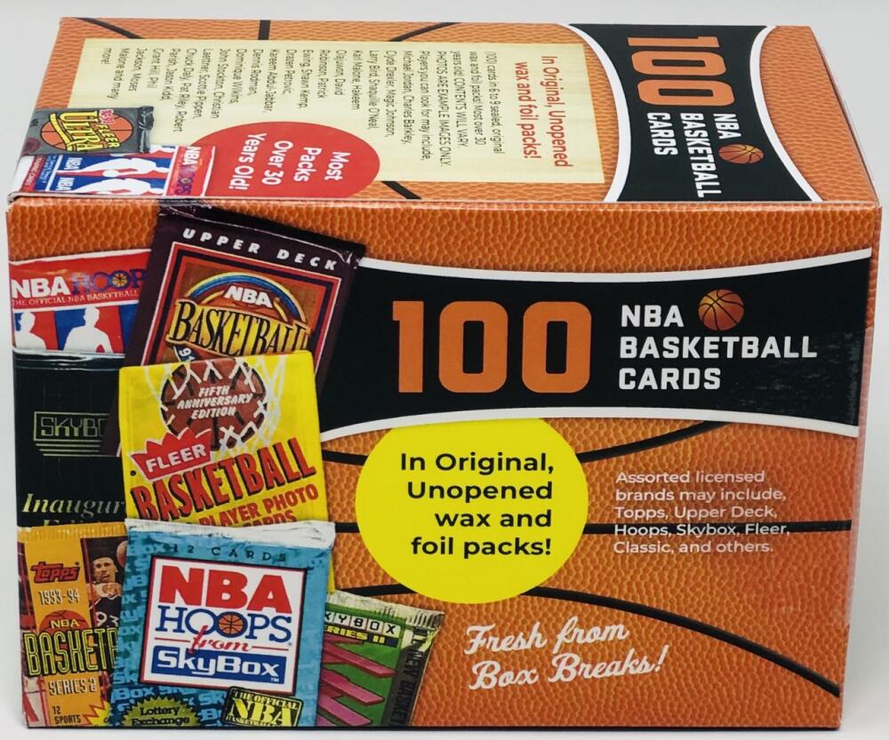 Superior Sports Investments LLC 100 NBA Basketball Cards in Original Unopened Wax and Foil Packs Blaster Box. Includes Players Such as Michael Jordan. Image 5