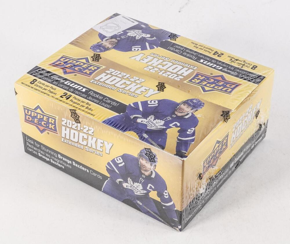  2021-22 Upper Deck Extended Series Hockey 24-Pack Retail Box Image 1