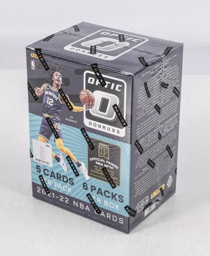  2021-22 Panini Donruss Optic Basketball 6-Pack Blaster Box Image 2