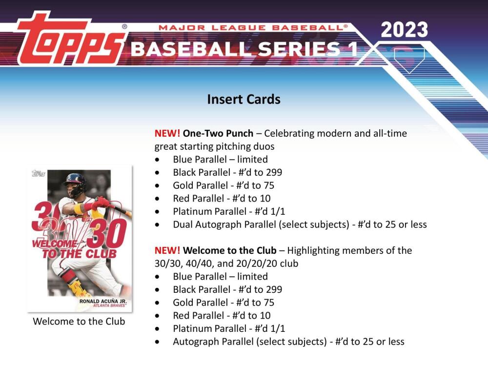 2023 Topps Series 1 Baseball 7-Pack Blaster Box (Commemorative Relic Card!) Image 4