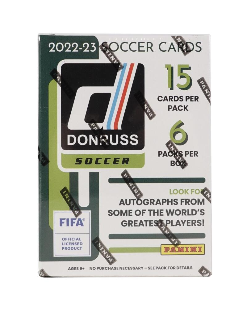 2022-23 Panini Donruss Soccer 6-Pack Blaster Box Image 1