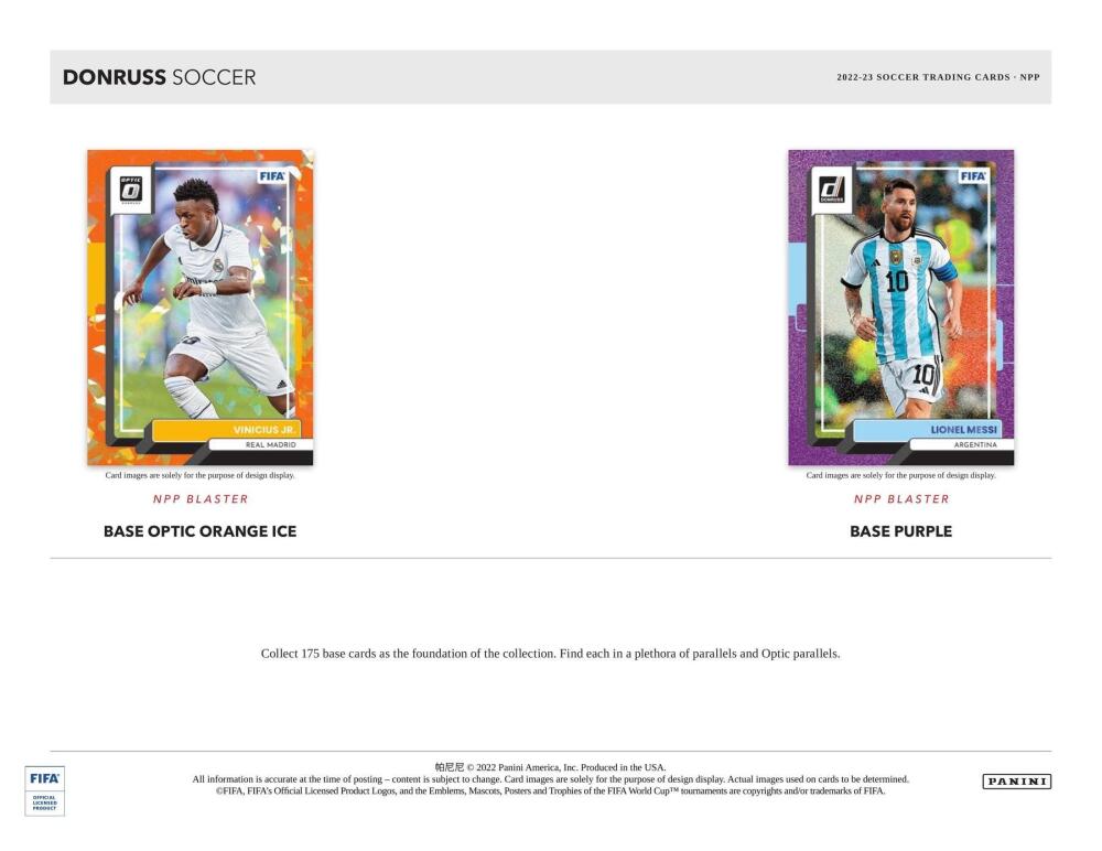 2022-23 Panini Donruss Soccer 6-Pack Blaster Box Image 4