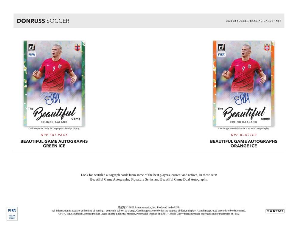 2022-23 Panini Donruss Soccer 6-Pack Blaster Box Image 6