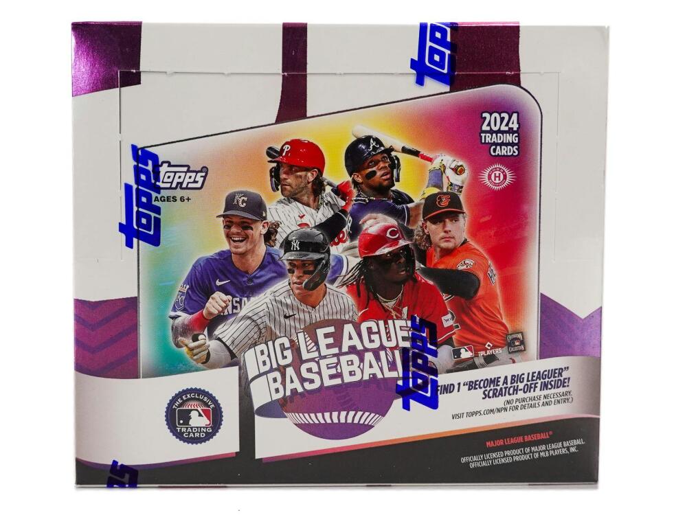 2024 Topps Big League Baseball Hobby Box Image 1