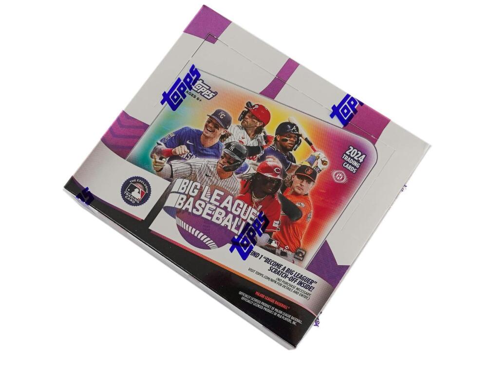 2024 Topps Big League Baseball Hobby Box Image 2