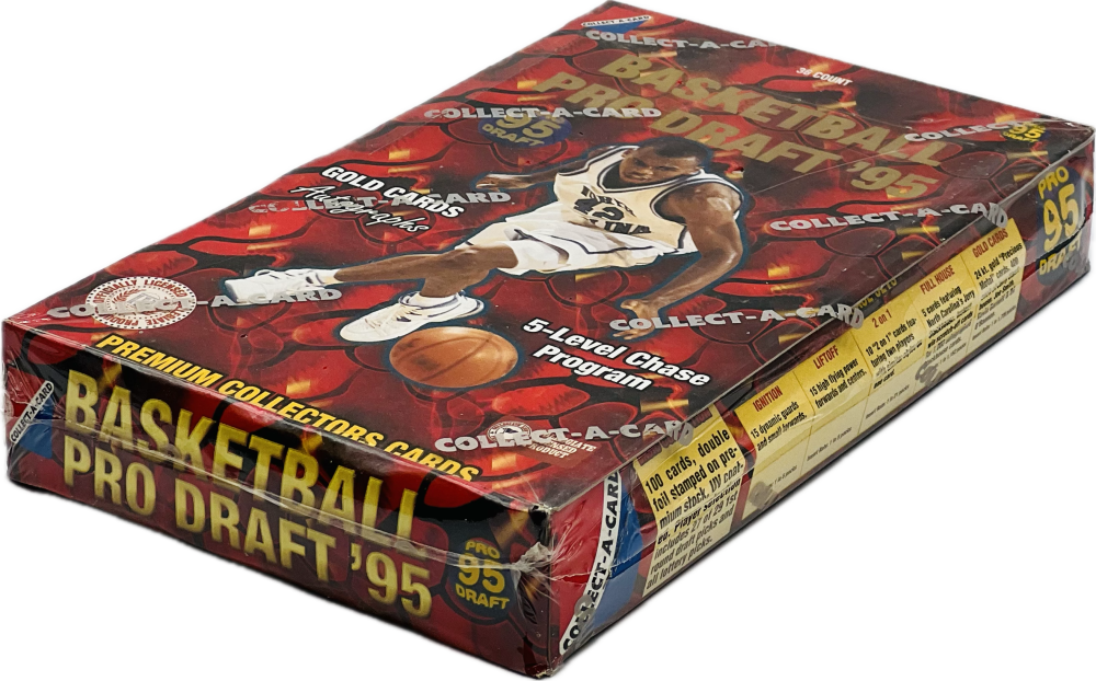 1995 Classic Collect-A-Card Pro Draft Basketball Box Image 1