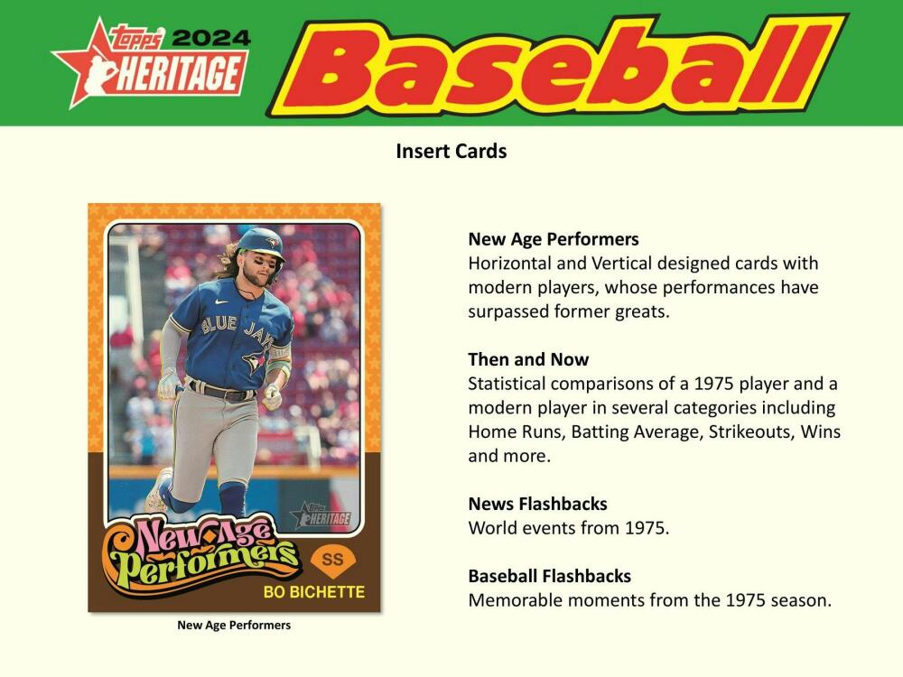 2024 Topps Heritage Baseball Hobby Box Image 5
