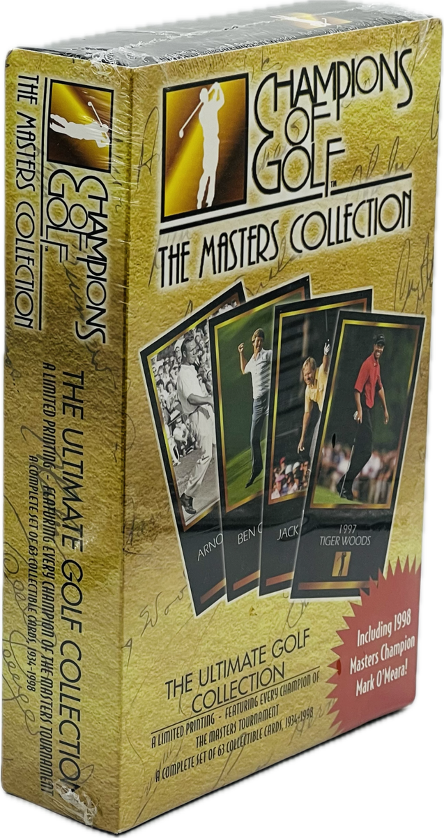 ●1998 WOLRDCHAMPIONSSHIPS 　５コセット 1997-98 Champions Of Golf The Masters Collection Box