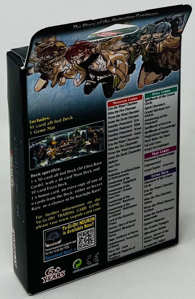 2025 Yu-Gi-Oh The Chronicles Deck Spirit Charmers Box (English Edition –  SUPERIORSPORTSINVESTMENTS.COM