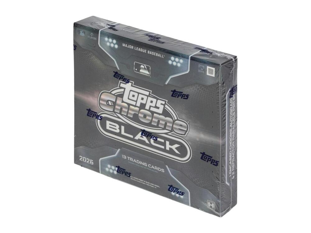 2026 Topps Chrome Black Baseball Hobby Box