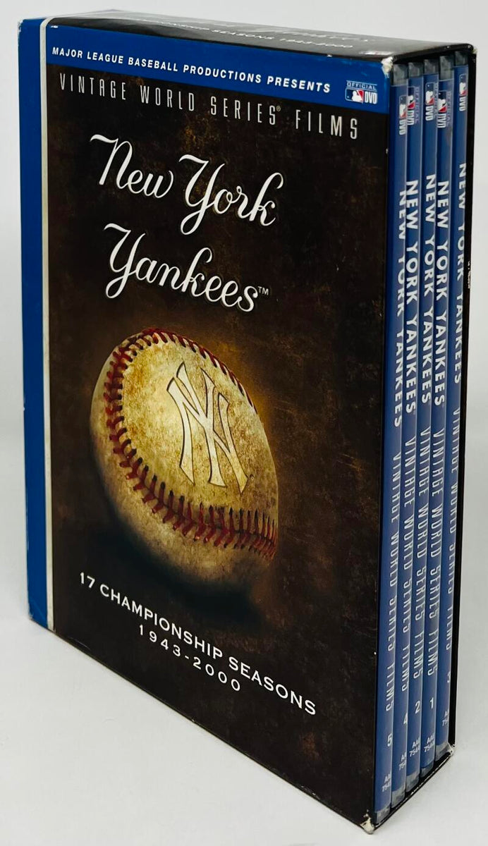New York Yankees DVD's Lot Plus Movie The Pride of The Yankees