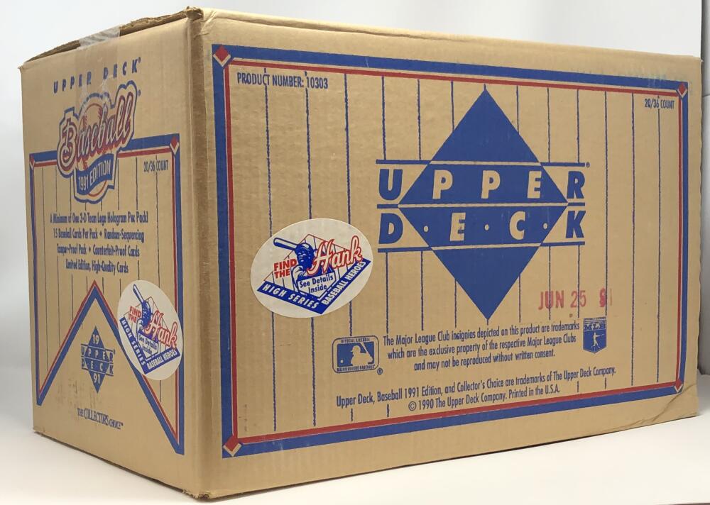 1991 Upper Deck High Series "Find The Hank" Baseball Case Image 2