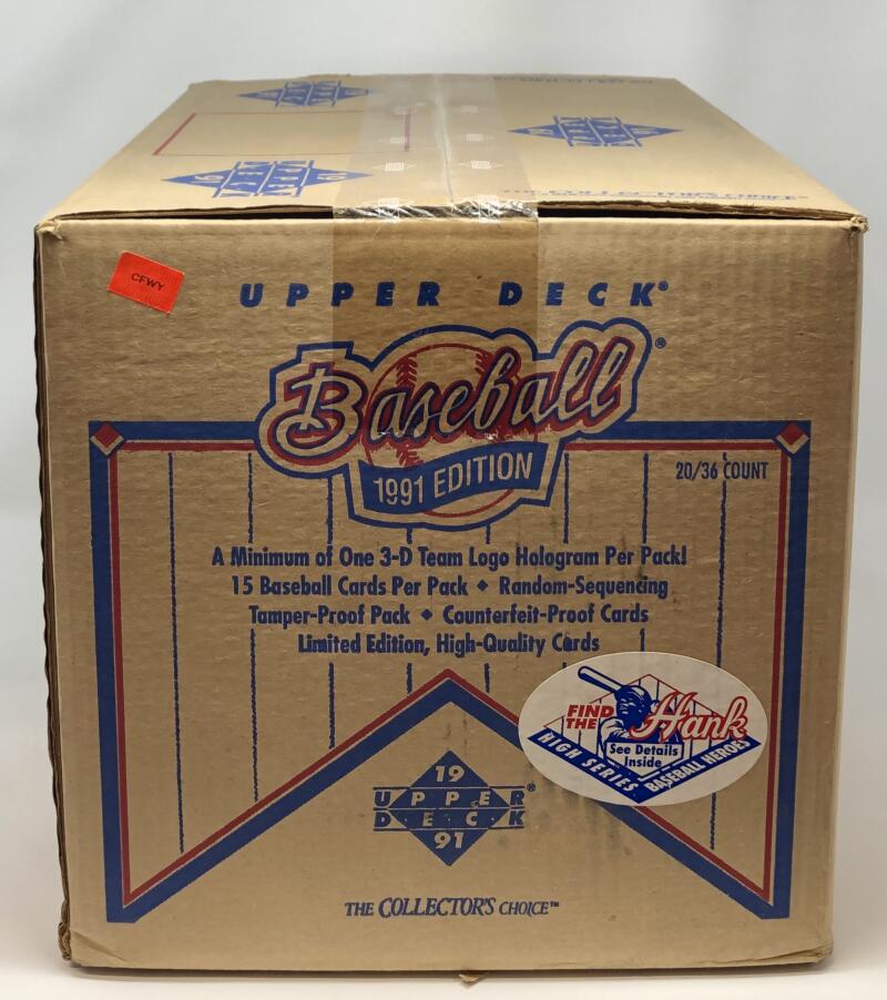 1991 Upper Deck High Series "Find The Hank" Baseball Case Image 3
