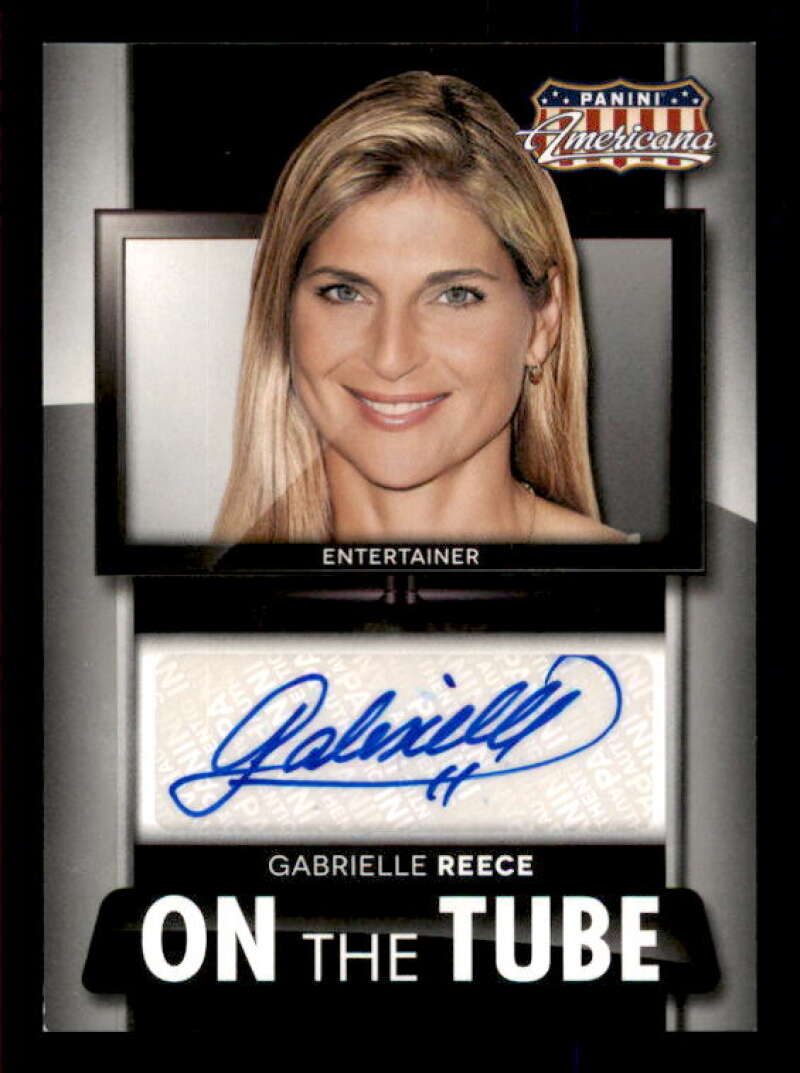 Gabrielle Reece Card 2015 Americana On the Tube Modern Signatures #20 Image 1