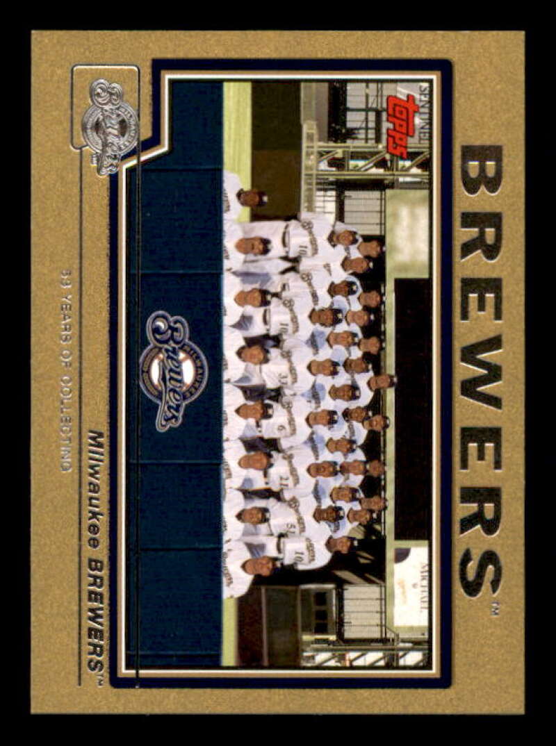 Milwaukee Brewers TC Card 2004 Topps Gold #653 Image 1