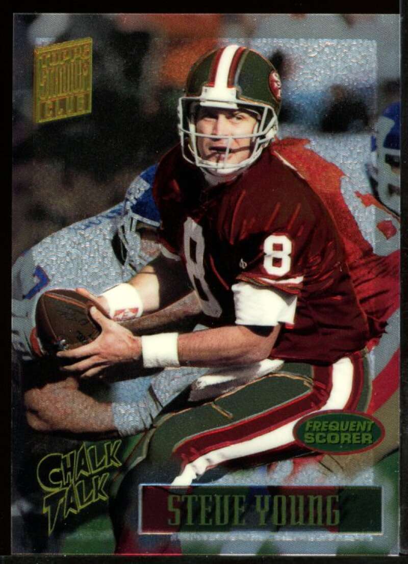 Steve Young Card 1994 Stadium Club Frequent Scorer Points Upgrades #374 Image 1