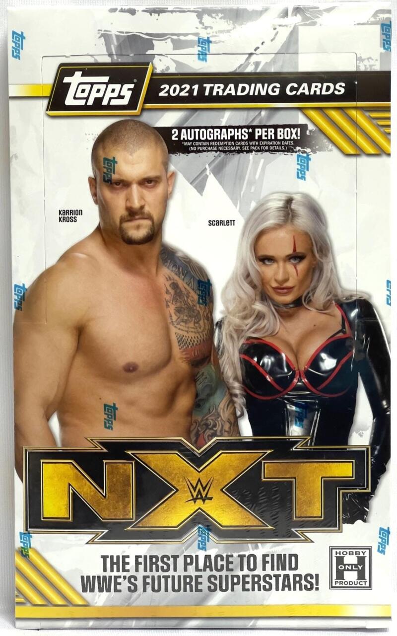 2021 Topps WWE NXT Wrestling Hobby Box Image 1