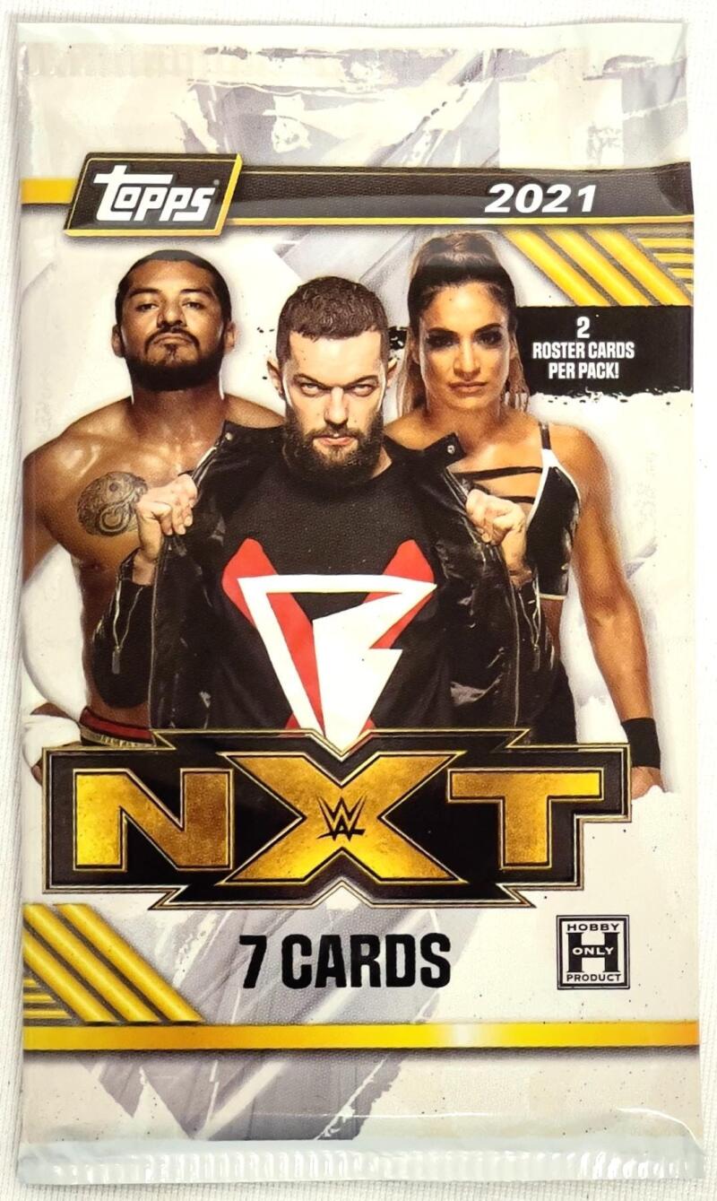 2021 Topps WWE NXT Wrestling Hobby Box Image 3