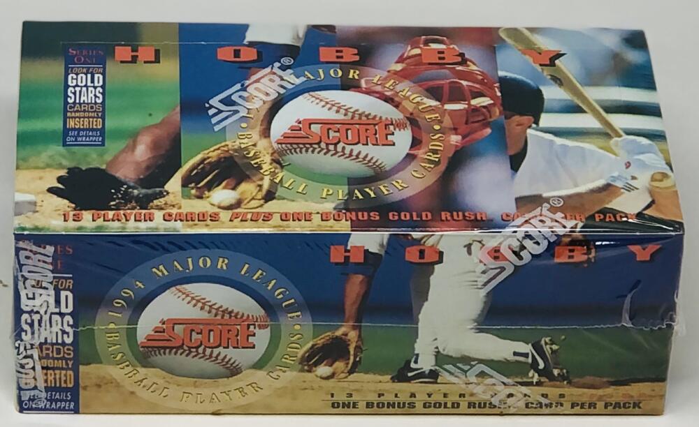 1994 Score Series 1 Baseball Hobby Box Gold Rush Image 1