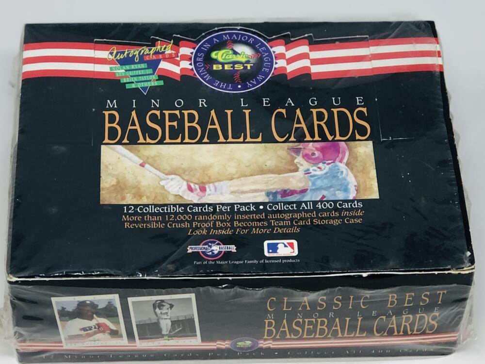 1992 Classic Best Minor League Baseball Box Image 1