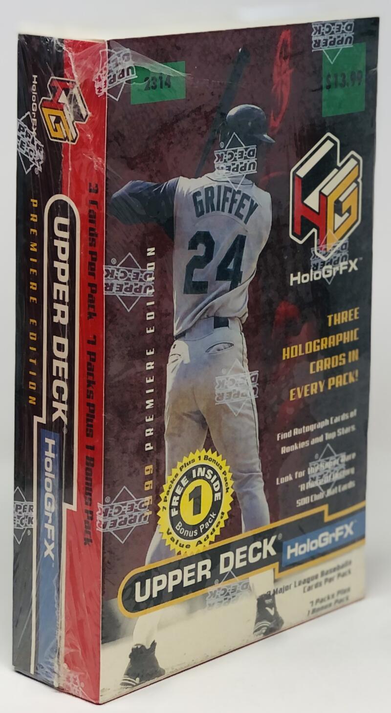 1999 Upper Deck HoloGrFx Baseball Blaster Box Image 2