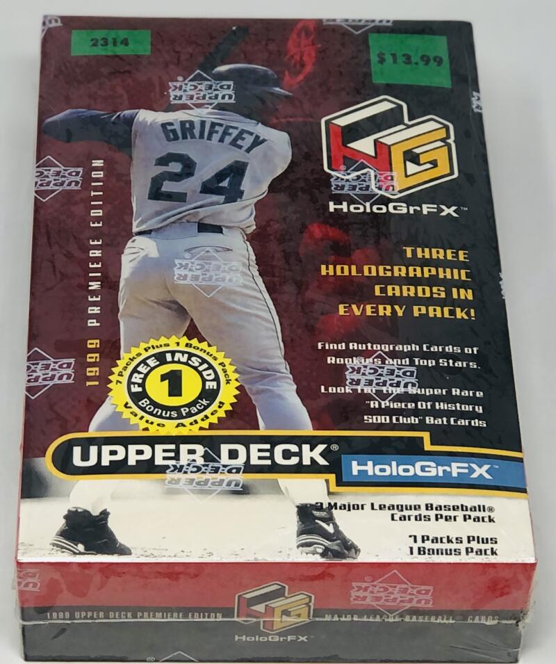1999 Upper Deck HoloGrFx Baseball Blaster Box Image 1