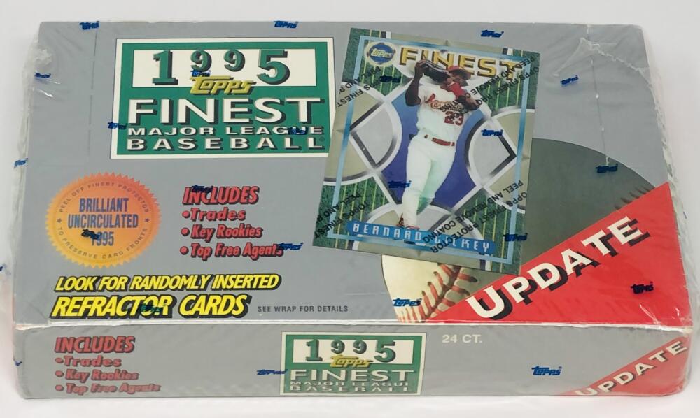 1995 Topps Finest Update Baseball Box Image 2