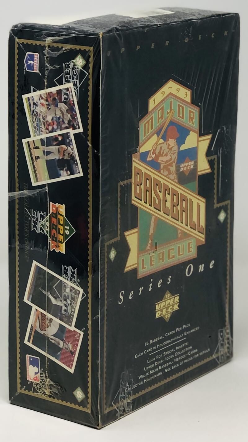 1993 Upper Deck Series 1 Baseball Box Image 1