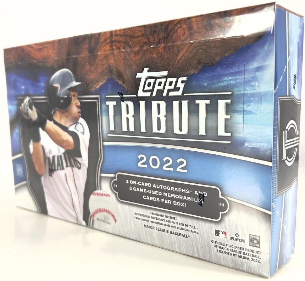 2022 Topps Tribute Baseball Hobby Box Image 2