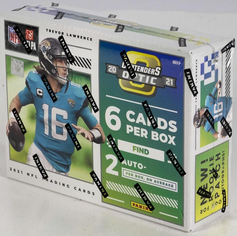 2021 Panini Contenders Optic Football Hobby Box Image 2