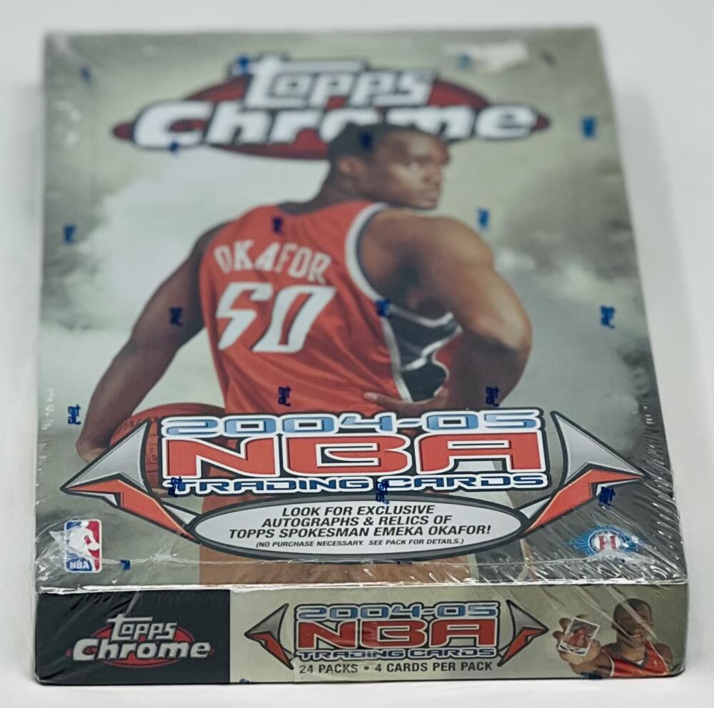 2004-05 Topps Chrome Basketball Hobby Box Image 4