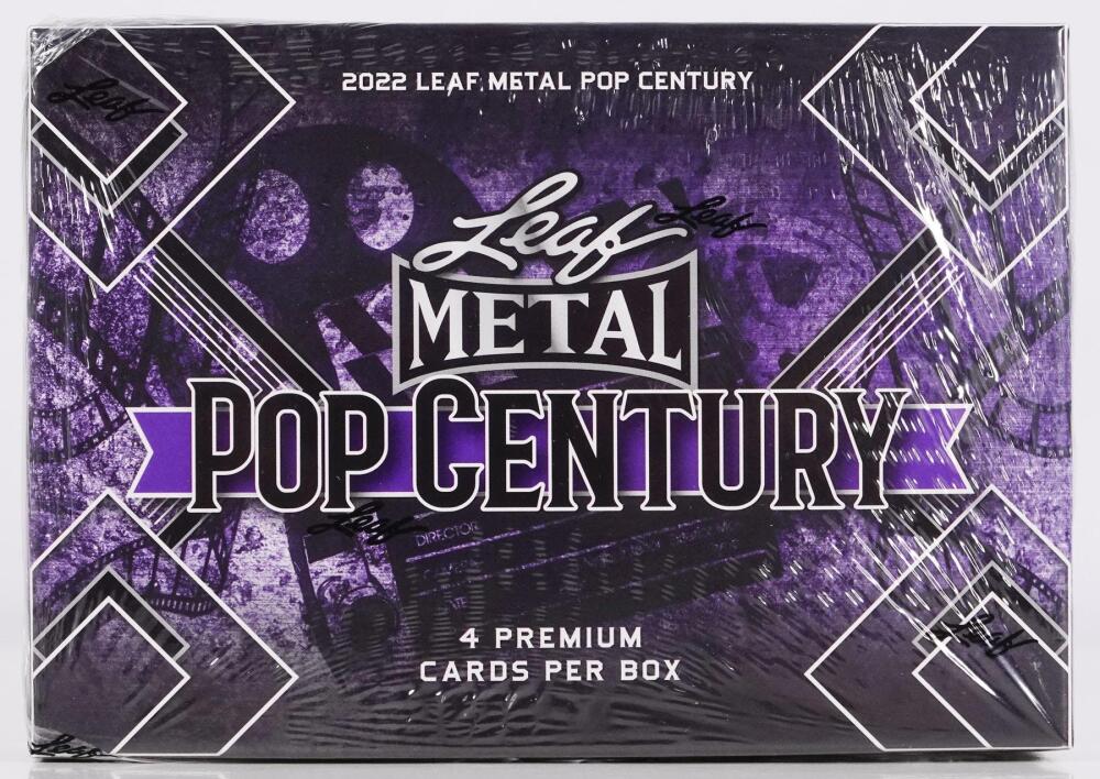 2022 Leaf Metal Pop Century Hobby Box Image 1