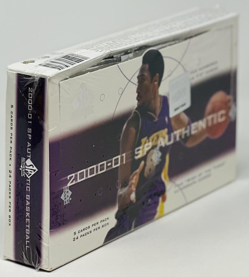 2000-01 Upper Deck SP Authentic Basketball Box Image 1