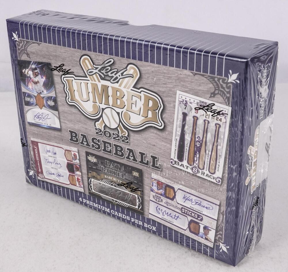 2022 Leaf Lumber Baseball Hobby Box Image 1