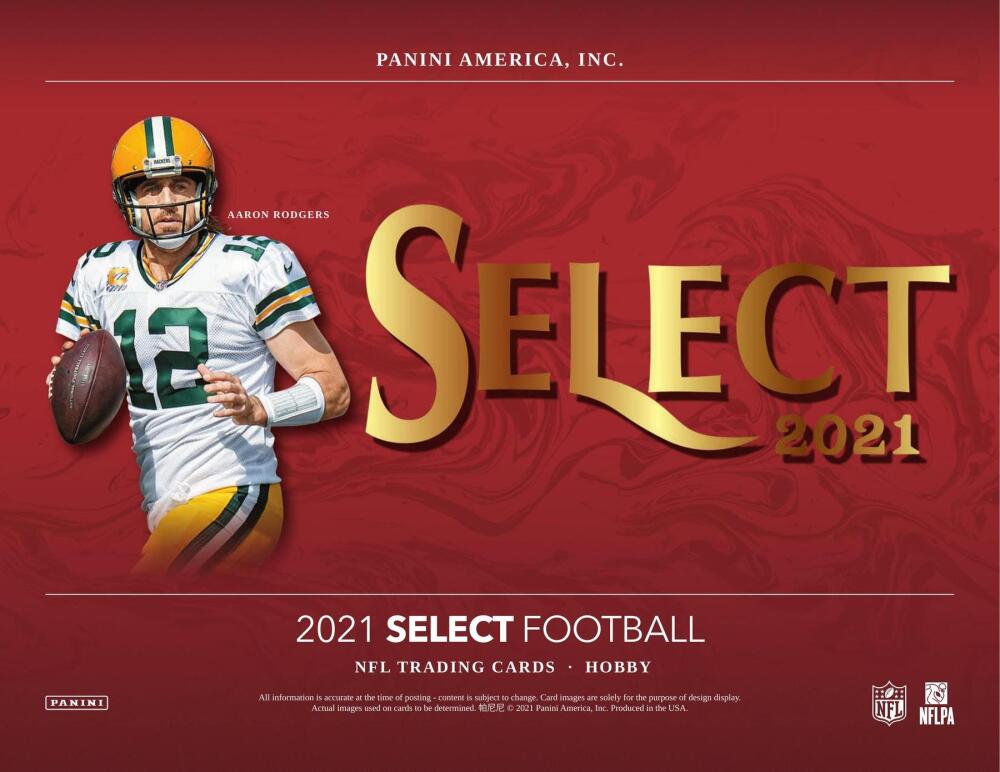 2021 Panini Select Football Hobby Box Image 3