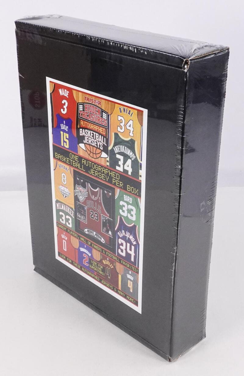 2022 TriStar Hidden Treasures Autographed Basketball Jersey Hobby Box Image 1