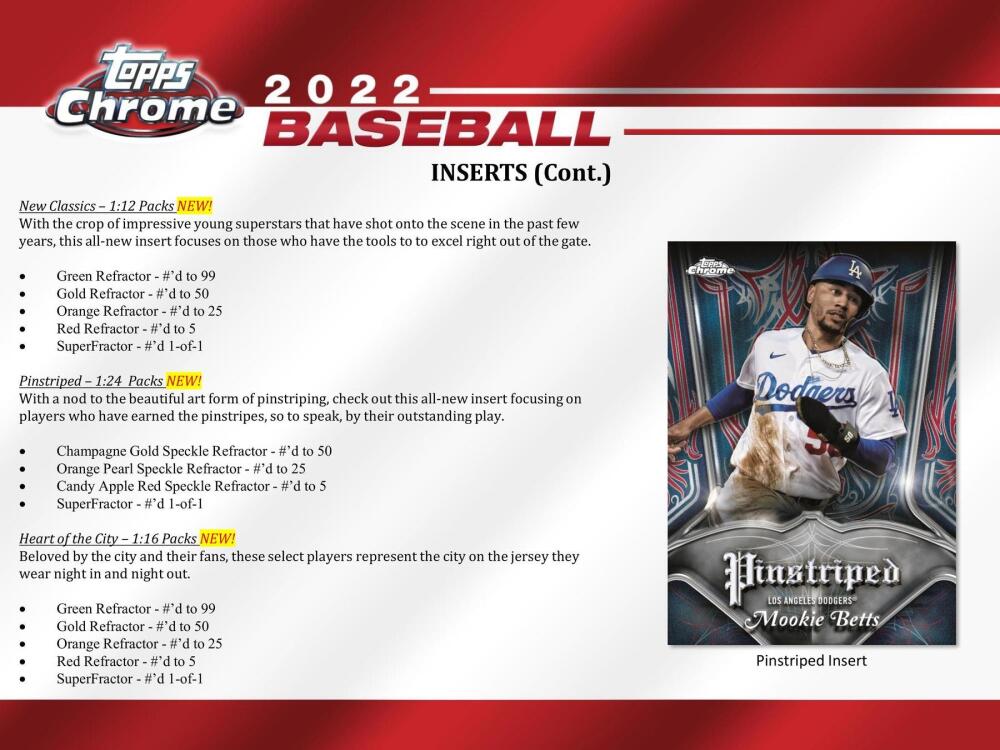 2022 Topps Chrome Baseball Hobby Jumbo Box Image 6