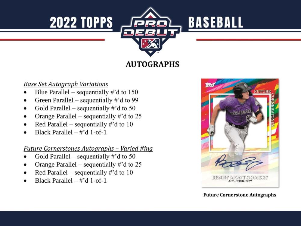 2022 Topps Pro Debut Baseball Hobby Box Image 6