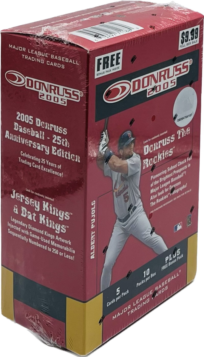 2005 Donruss Baseball 11-Pack Baseball Blaster Box Image 1