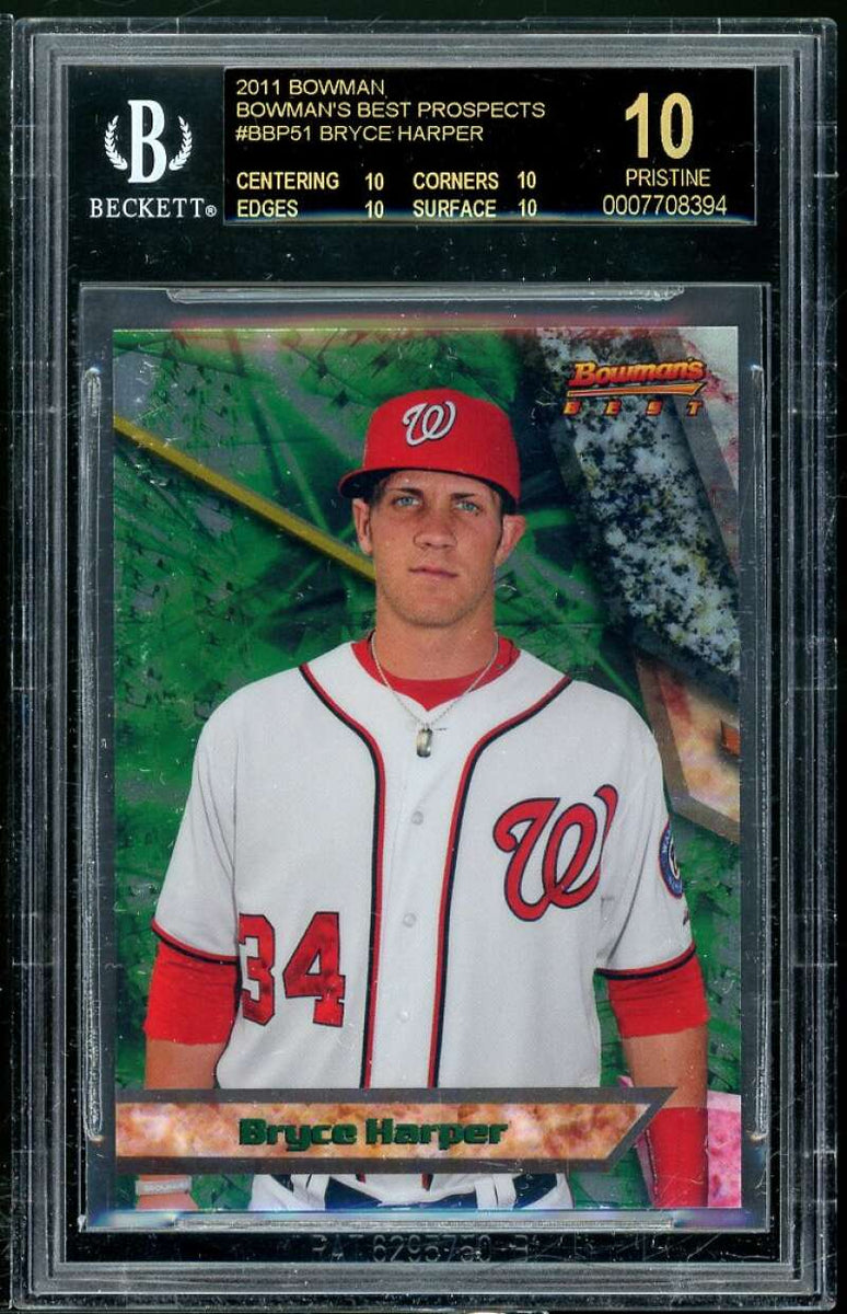 2011BowmanProspects ブライスハーパー BP1 2011 Bowman Prospects #BP1 Bryce Harper Baseball Card - 1st