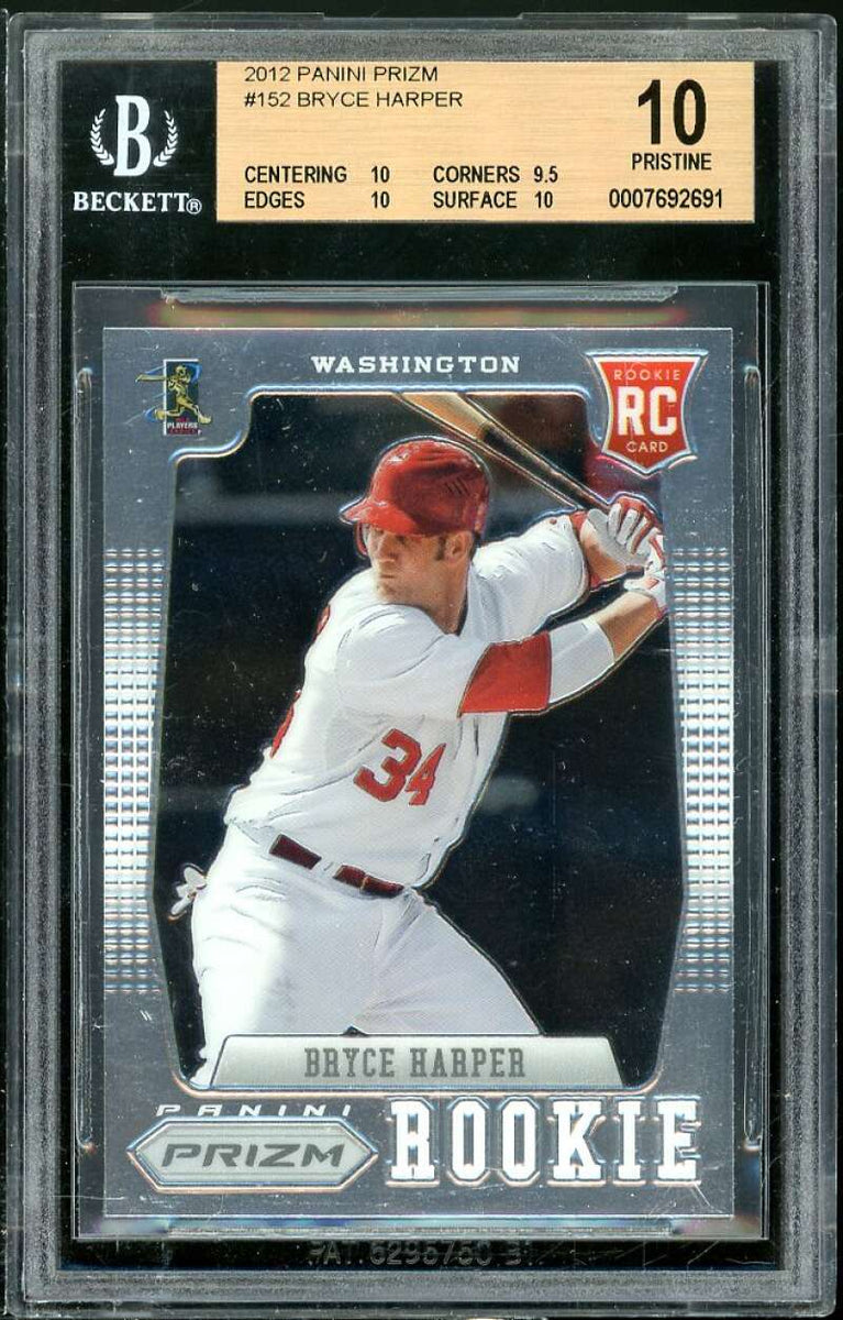 2012 Panini Prizm BRYCE HARPER USA Baseball - BGS 9