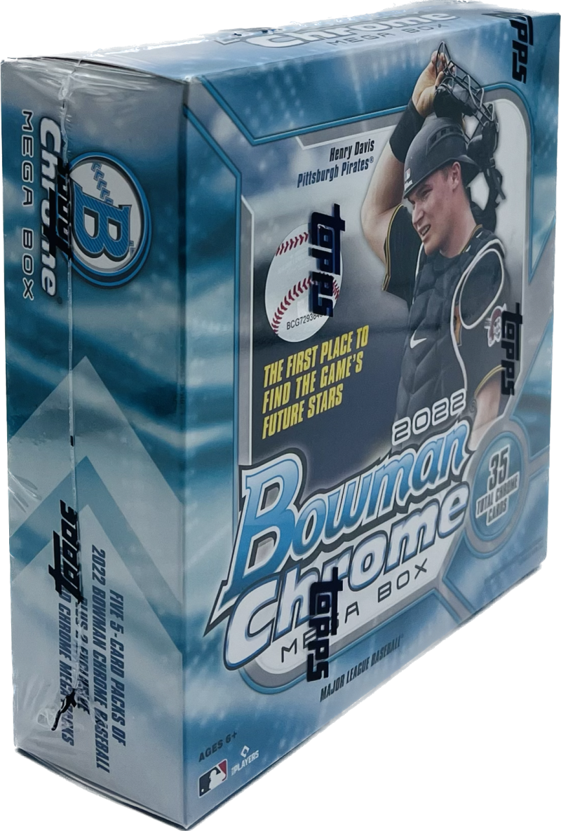  2022 Bowman Chrome Baseball Mega Box Sealed Image 1