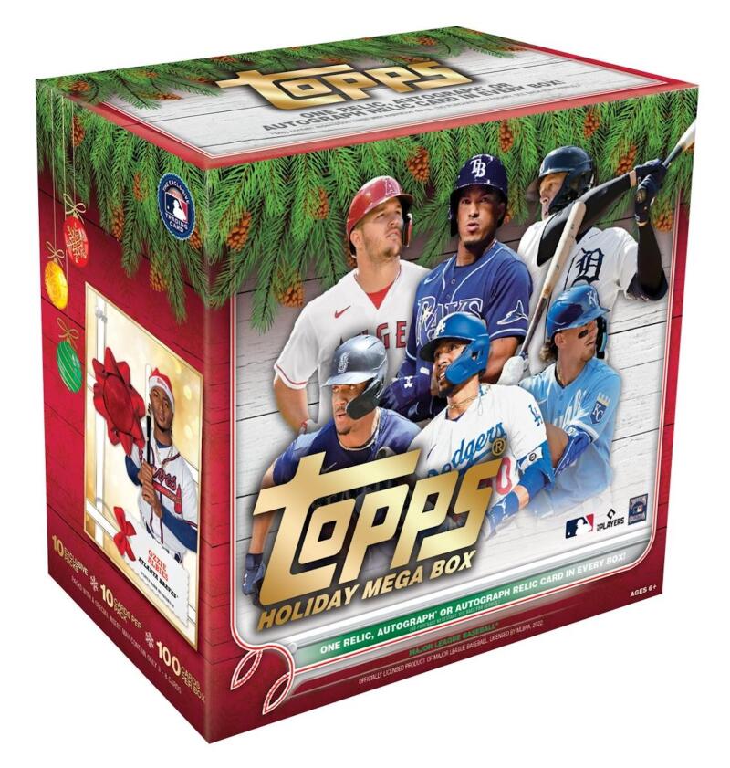 2022 Topps Holiday Baseball Mega Box Image 1