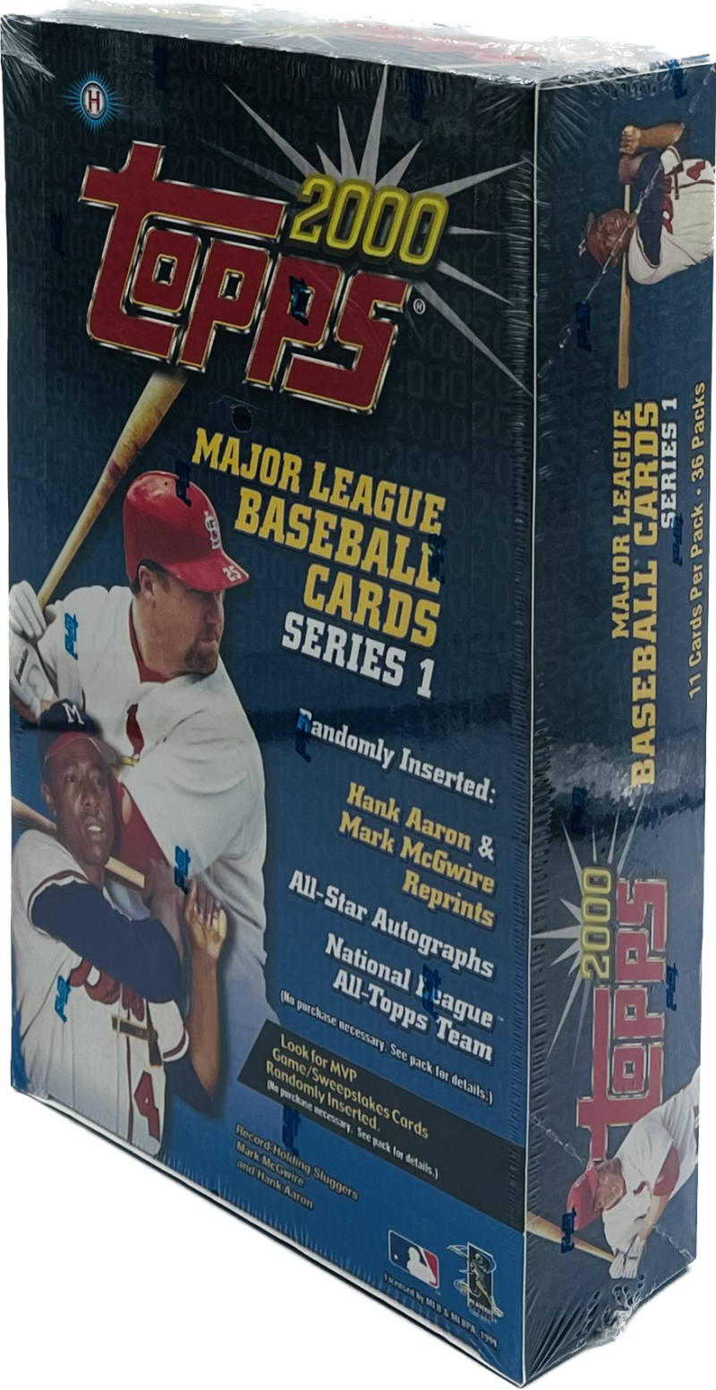 2000 Topps Series 1 Baseball Hobby Box





 Image 1