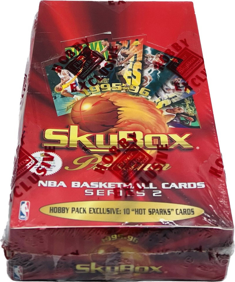 1995-96 Fleer Skybox Premium Series Two Basketball Hobby Exclusive Box Image 3