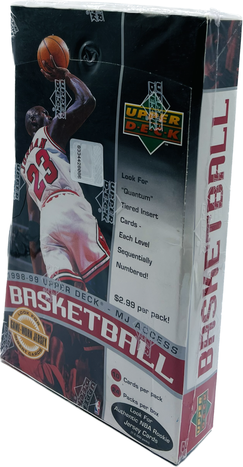1998-99 Upper Deck MJ Access Basketball Box Image 4