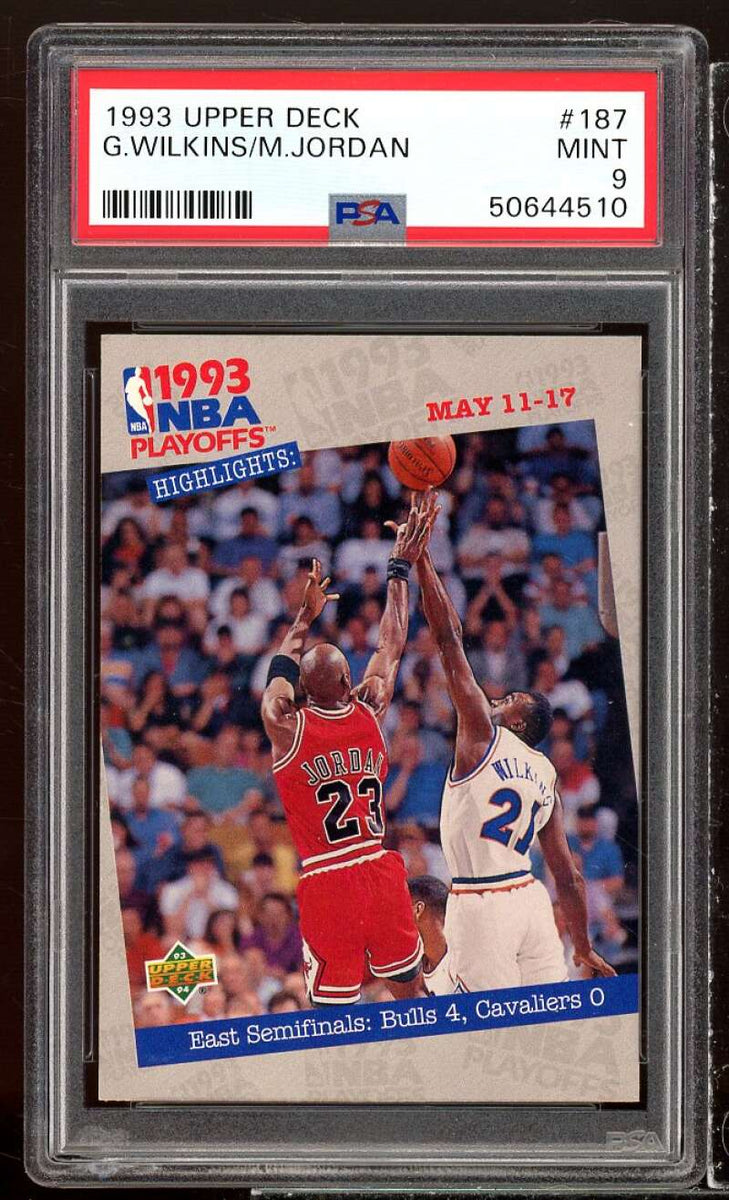 Michael Jordan 1993 Upper Deck Card #187