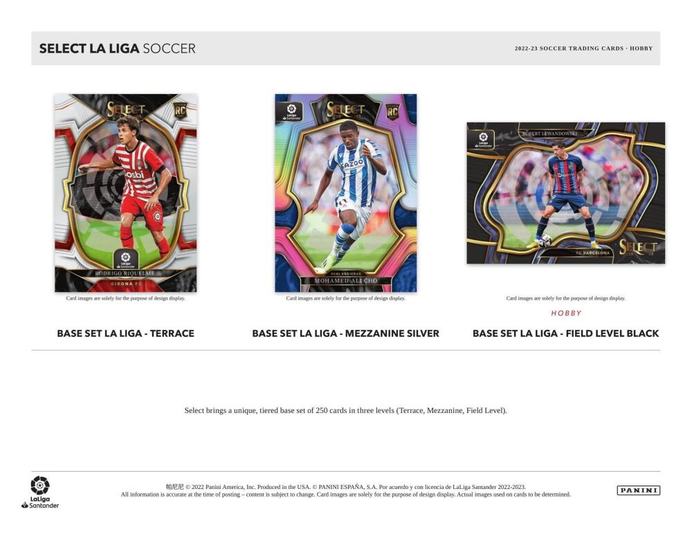 2022-23 Panini Select La Liga Soccer Hobby Box Image 4