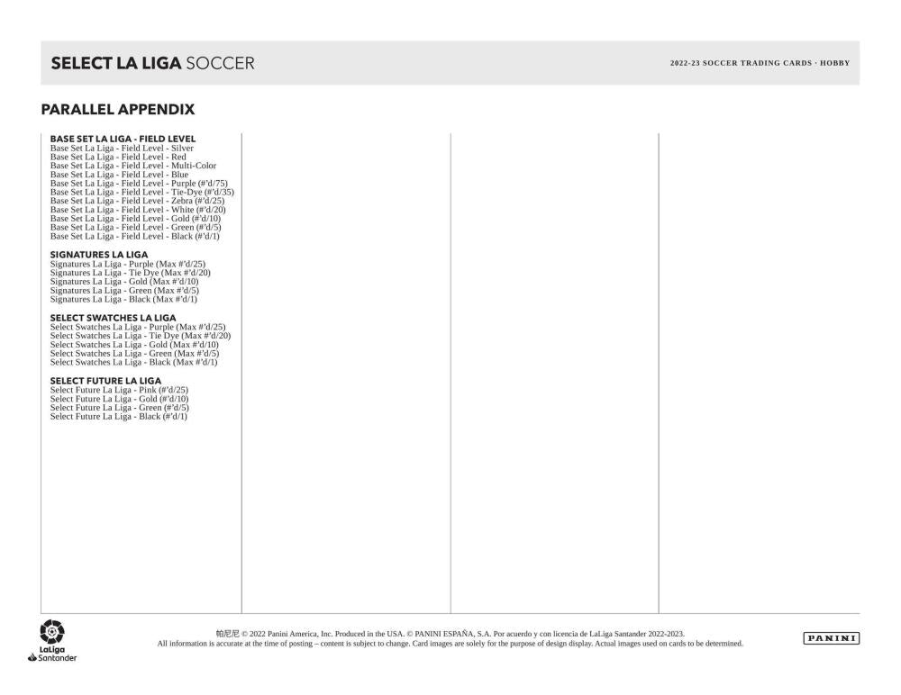 2022-23 Panini Select La Liga Soccer Hobby Box Image 8